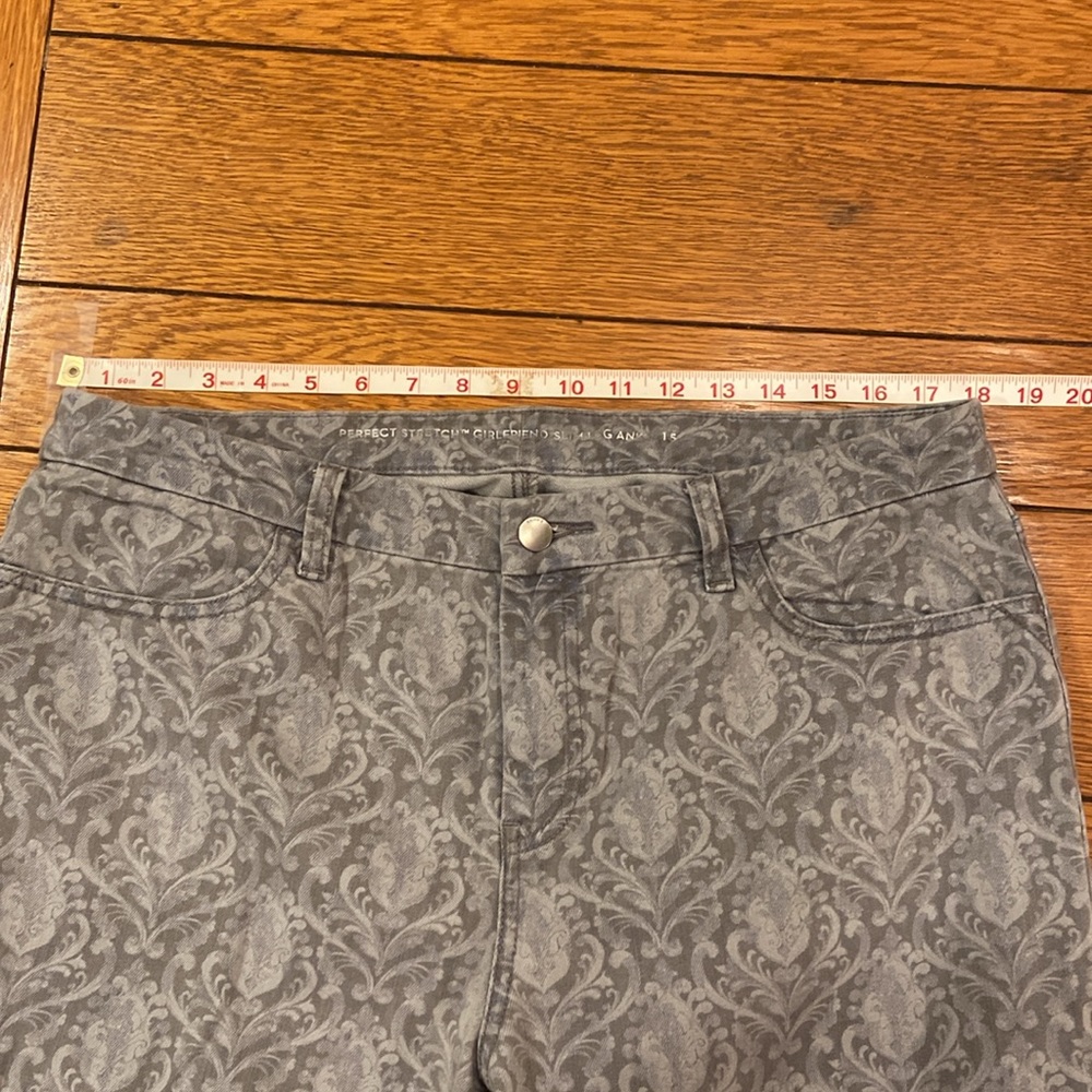 Chicos perfect stretch girlfriend slim leg ankle, Chicos size 1.5=size 10 - Picture 5 of 10